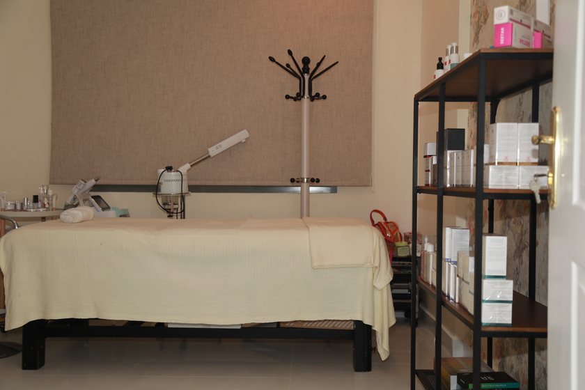 Treatment skin room in heya spa