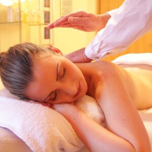 Massage services at Heya spa.